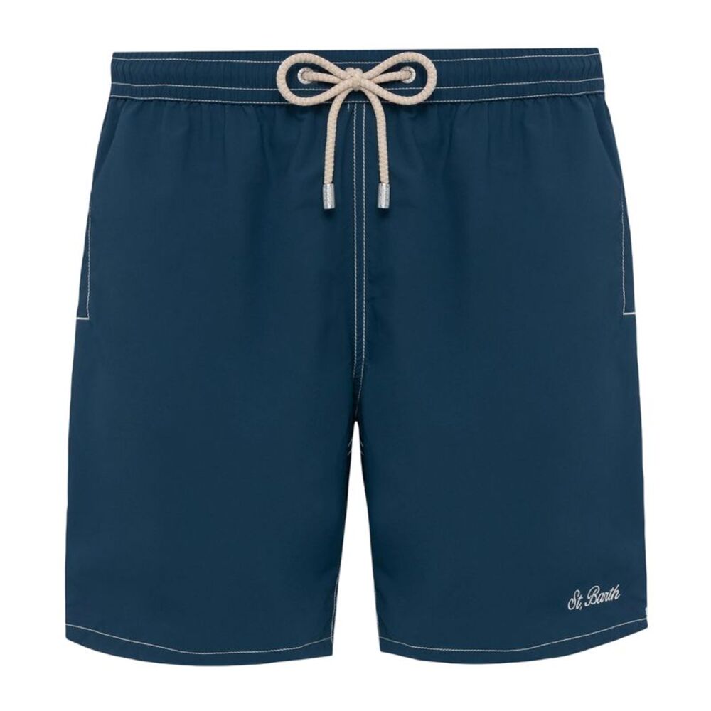 Threadbare Mens Regular Swim Shorts / Vintage Blue